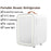 Car Refrigerator 8L Mini Dual Purpose Cooler Warmer Fridge AC / DC Small Refrigerator for Home Car Food Makeup - 2