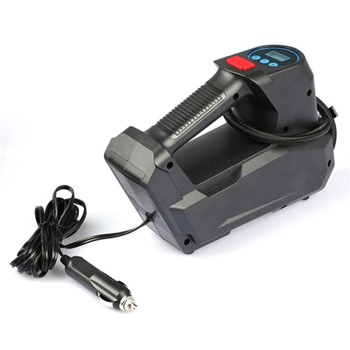 CARSUN C2814 Portable Tire Inflator Digital Air Compressor 12V DC Tire Air Pump with Emergency LED Light - 1
