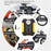 CARSUN c1399 Tire Inflator Portable Car Air Compressor 150PSI Tire Pump with Pressure Gauge and LED Light - 5