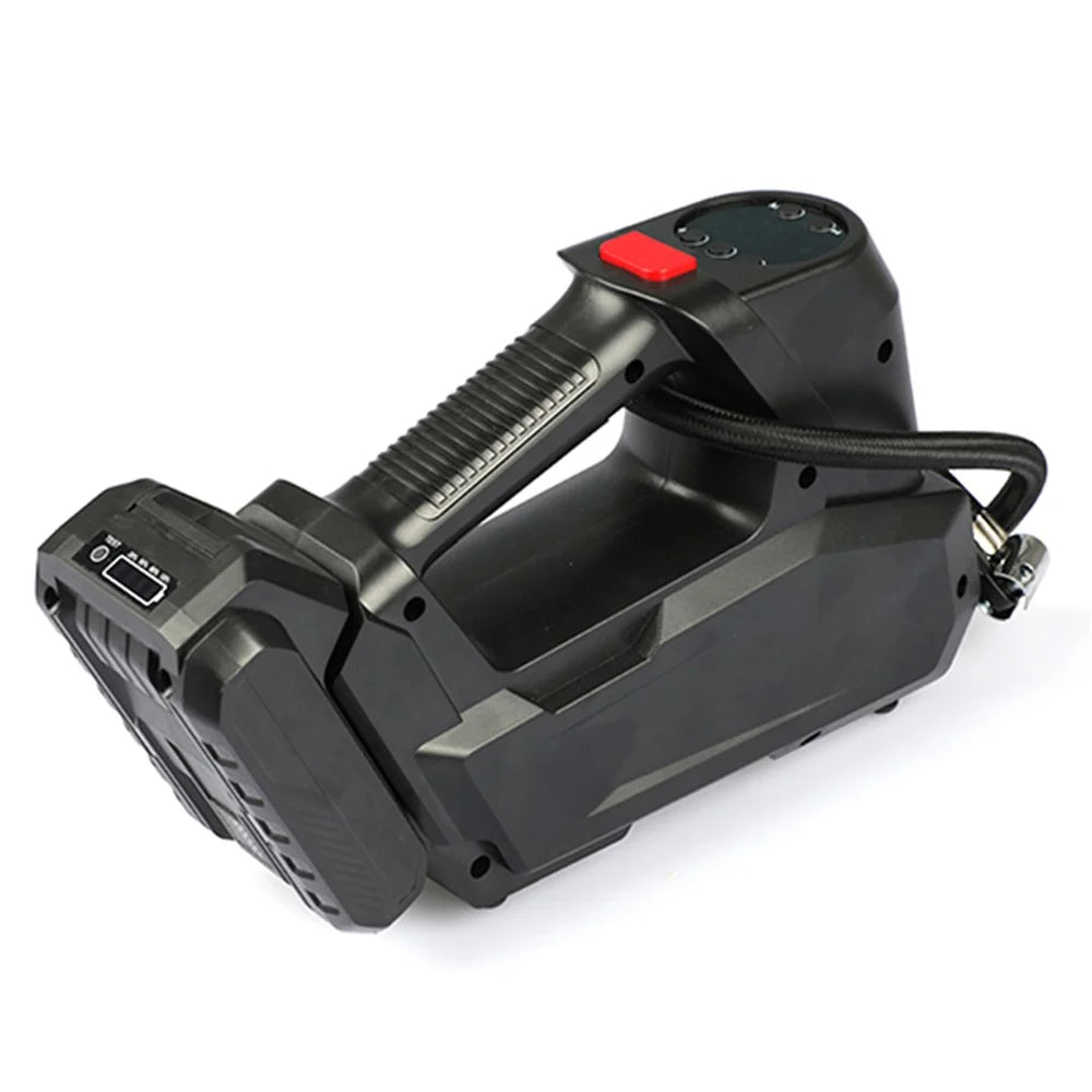 CARSUN c2814 Cordless Car Air Pump Smart Digital Display Auto Tire Air Compressor with LED Light - 1
