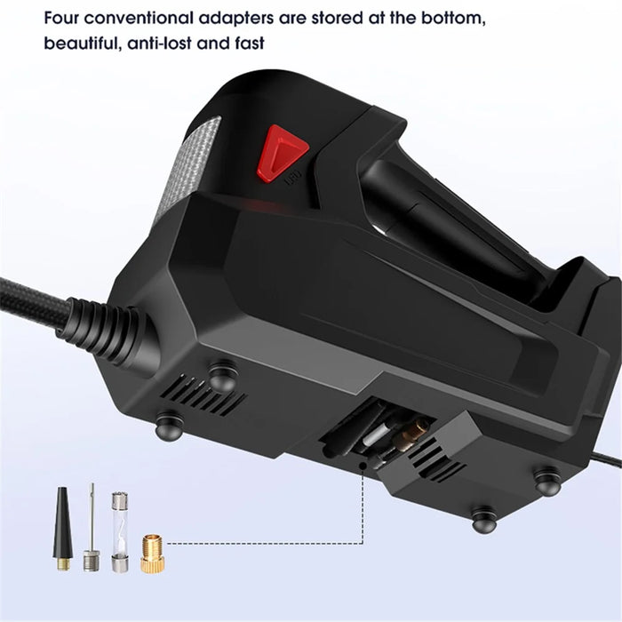 CARSUN c2814 Cordless Car Air Pump Smart Digital Display Auto Tire Air Compressor with LED Light - 7