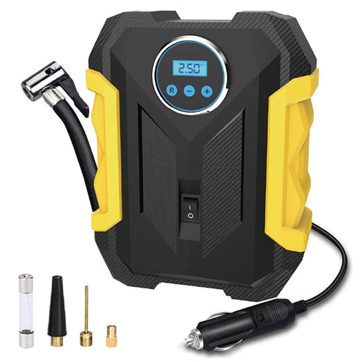 CARSUN C1399 Digital Tire Inflator Portable Car Air Compressor Inflation Pump with LED Light - 1