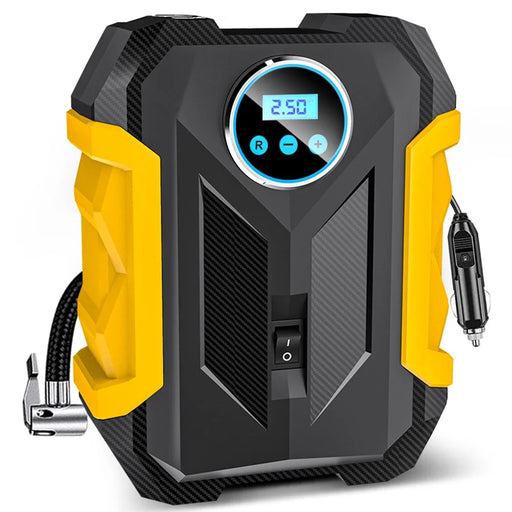 CARSUN C1399 Digital Tire Inflator Portable Car Air Compressor Inflation Pump with LED Light - 2