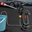 8107 Household Electric Car Washing Machine Water Spray Nozzle 48VH 12000mAh Car Water Gun - Black / US Plug - 2