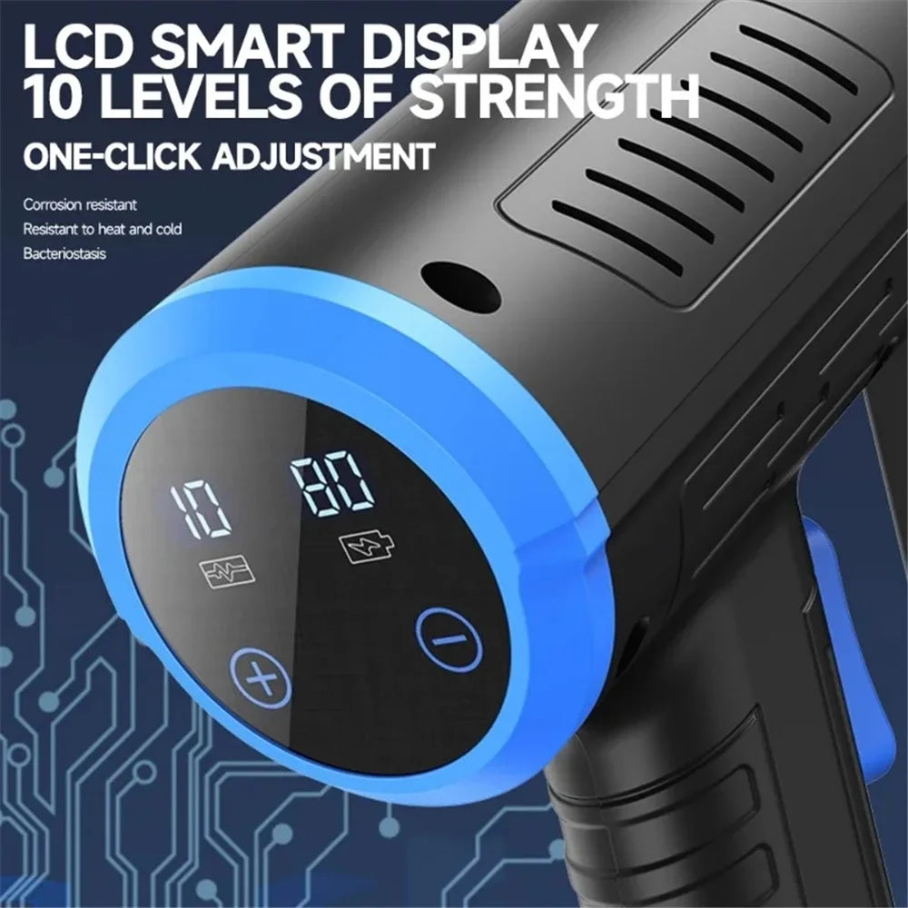 MDHL 8109 Brushless Motor Electric Pressure Washer Car Washing Machine 48VH Car Water Gun with Tool Box - Black / US Plug - 2