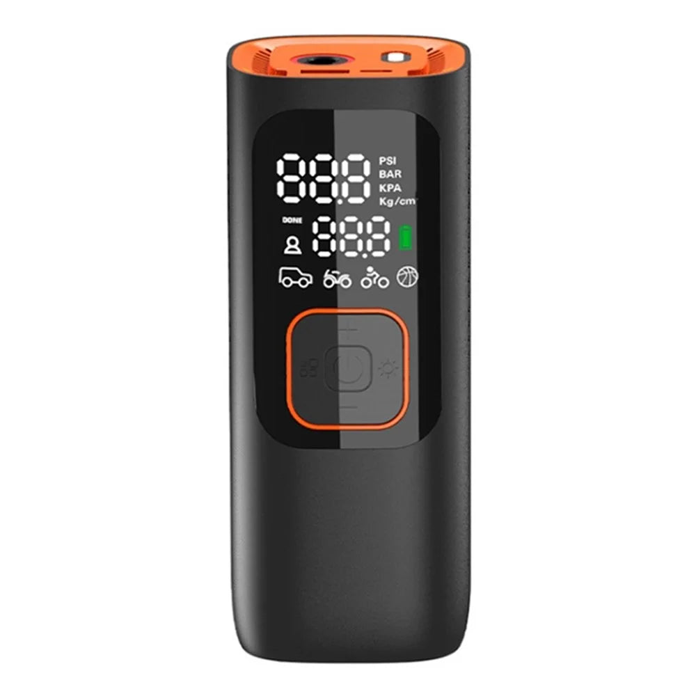 NW01-P Car Tire Inflator Digital Display Portable Cordless Air Inflator (7500mAh Battery, 12V Cigarette Lighter) - 2