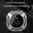 ZY5201 30 Cylinder 12V Car Tire Pressure Measurement Digital Display Smart Inflatable Pump - Silver - 3