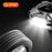 ZY5201 30 Cylinder 12V Car Tire Pressure Measurement Digital Display Smart Inflatable Pump - Silver - 7