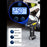 12V Wired Digital Car Tyre Inflator Portable Air Compressor with 3 Nozzle Adaptors and LED Light - 5