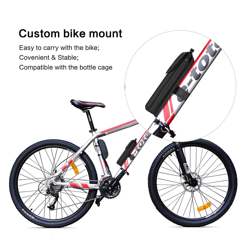BP188 Aluminum Alloy Air Pump Portable LCD Display Inflator for Motorbike, Bicycles, and Balls - 7