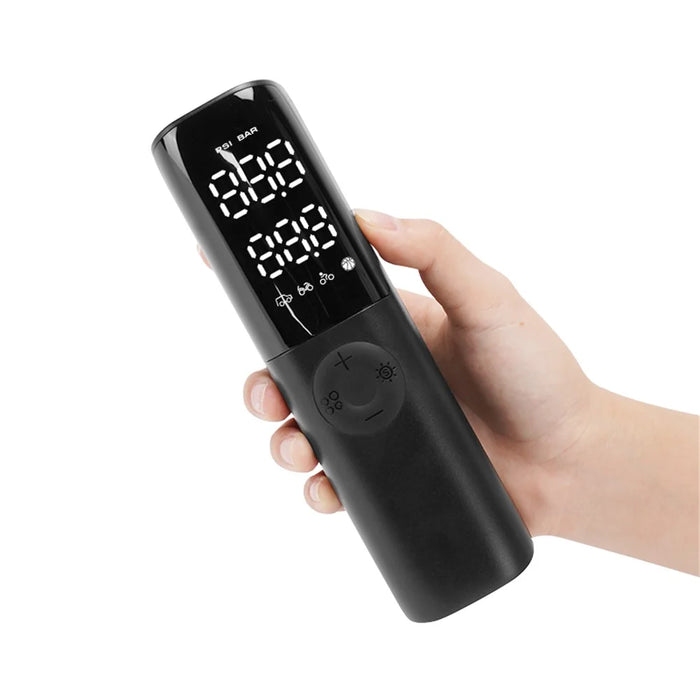 KF02 12V Cigarette Lighter Corded Portable Tire Pump with Digital Display - 2