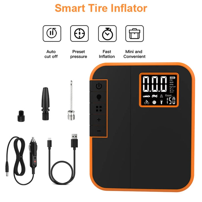 DP3 Wireless Smart Tire Air Pump 2-in-1 Deflation Inflation Pump for Outdoor Camping - 2