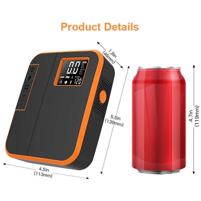 DP3 Wireless Smart Tire Air Pump 2-in-1 Deflation Inflation Pump for Outdoor Camping - 7