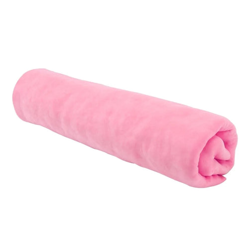 43 x 32 x 0.2cm Super Absorbent Soft PVA Cloth Car Home Cleaning Towel Hair Quick Drying Towel - Pink - 1