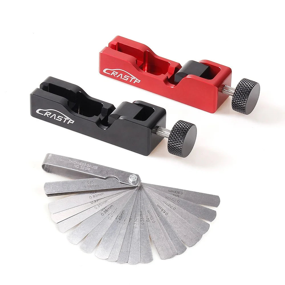 RASTP BTD023 Car Universal Spark Plug Gap Adjustment Tool with Feeler Gauge - Black - 2