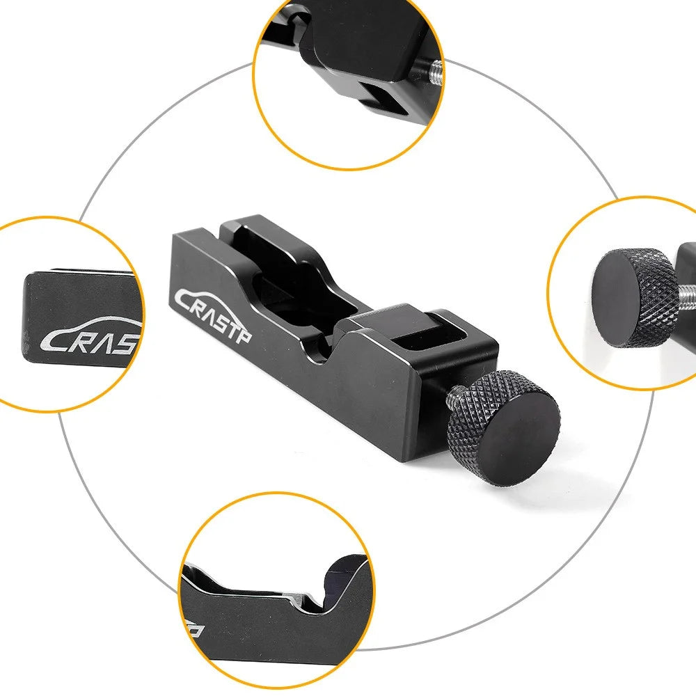 RASTP BTD023 Car Universal Spark Plug Gap Adjustment Tool with Feeler Gauge - Black - 5