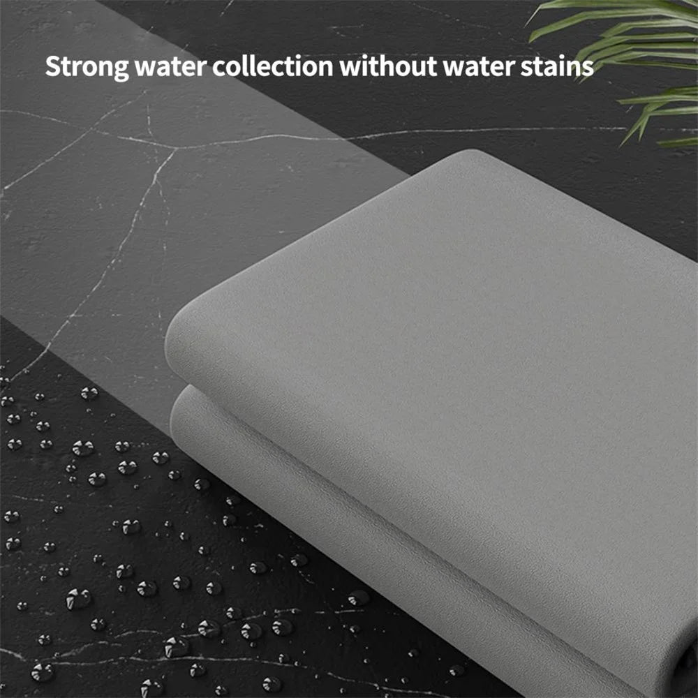 SUITU ST-9000-5C 35x75CM Super Water-Absorbent Car Cleaning Towel Soft Coral Fleece + Suede Washing Wipe Cloth for Glass - 3