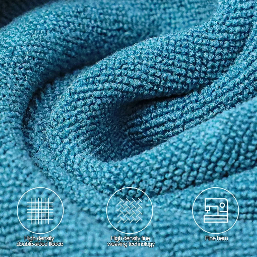 SUITU ST-9002-4C 35x75CM Soft Microfiber Car Dashboard Window Cleaning Cloth Washing Towel for Home Floor, Kitchen - 3