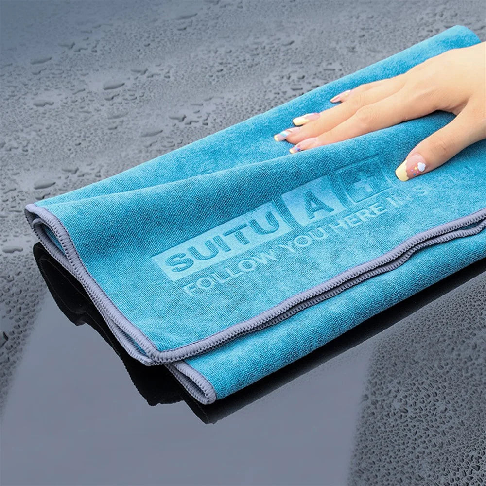 SUITU ST-9002-4C 35x75CM Soft Microfiber Car Dashboard Window Cleaning Cloth Washing Towel for Home Floor, Kitchen - 6