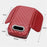 Car Armrest Box Cushion Pad PU Leather Tissue Holder Box with Side Pockets - Red - 7