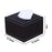 Tissue Box Cover Square Modern Leather Facial Tissue Dispenser Box Holder for Home Office Desktop, Car - Smooth Surface - 4