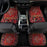 4Pcs / Set Retro Bohemian Style Car Front+Rear Floor Mat Neoprene Vehicle Interior Decorative Floor Pad - Style 1 - 2
