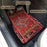 4Pcs / Set Retro Bohemian Style Car Front+Rear Floor Mat Neoprene Vehicle Interior Decorative Floor Pad - Style 1 - 3