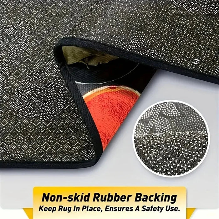 4Pcs / Set Retro Bohemian Style Car Front+Rear Floor Mat Neoprene Vehicle Interior Decorative Floor Pad - Style 1 - 6