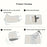 4Pcs / Set Retro Bohemian Style Car Front+Rear Floor Mat Neoprene Vehicle Interior Decorative Floor Pad - Style 1 - 7
