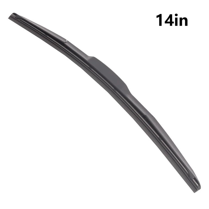 1Pc Universal Three-Stage Car Wiper Blade ABS+Rubber Noiseless Vehicle Wiper Blade - 14-inch - 1