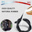 1Pc Universal Three-Stage Car Wiper Blade ABS+Rubber Noiseless Vehicle Wiper Blade - 14-inch - 6