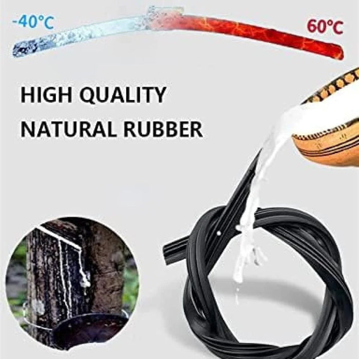 1Pc Universal Three-Stage Car Wiper Blade ABS+Rubber Noiseless Vehicle Wiper Blade - 14-inch - 6