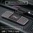 20W Fast Charging Anti-Slip Mat with RGB Ambient Light Car Wireless Charger Pad Universal Phone Charger - USB Interface/1m Cable - 3