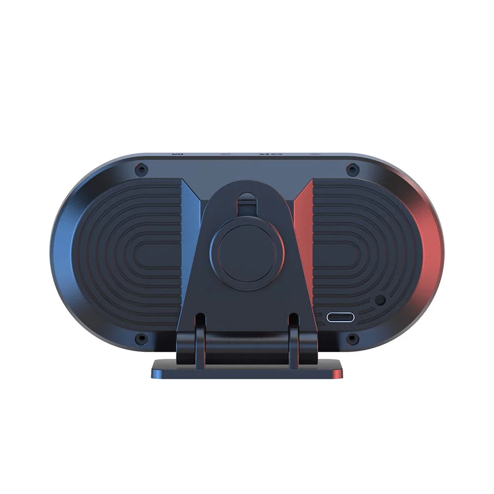 P27 OBD2 GPS Dual-Mode Car HUD LCD Head-Up Display with Speed RPM Water Temperature and Fuel Consumption - Black - 2