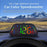 G23 GPS HUD Head-Up Display Universal Car Speedometer with Compass Altitude Auto On / Off - Black - 2
