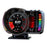 P28 3.5 Inch LCD OBD2+GPS Dual System Car HUD Head-Up Display with RGB Ambient Light - Black - 1