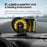 P28 3.5 Inch LCD OBD2+GPS Dual System Car HUD Head-Up Display with RGB Ambient Light - Black - 4