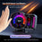P28 3.5 Inch LCD OBD2+GPS Dual System Car HUD Head-Up Display with RGB Ambient Light - Black - 5