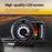 P28 3.5 Inch LCD OBD2+GPS Dual System Car HUD Head-Up Display with RGB Ambient Light - Black - 6
