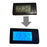 CT66 Car LCD Digital Clock & Temperature 2 in 1 Auto Watch Thermometer Car Ornaments Electronic Clock - 3