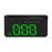 M1 Multifunctional Large Screen Head Up Display Car Electronic HUD Windshield Projector Overspeed Security Alarm - Green - 1
