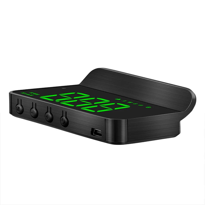 M1 Multifunctional Large Screen Head Up Display Car Electronic HUD Windshield Projector Overspeed Security Alarm - Green - 2