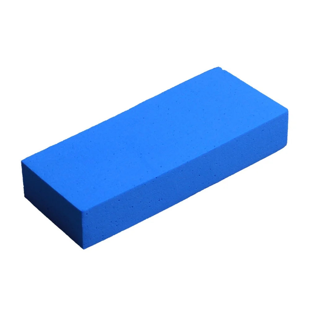 BY-461 Water-Absorbent PVA Cleaning Tool Soft Block Rectangle Cleaner for Car Washing and Cleaning - Blue - 1