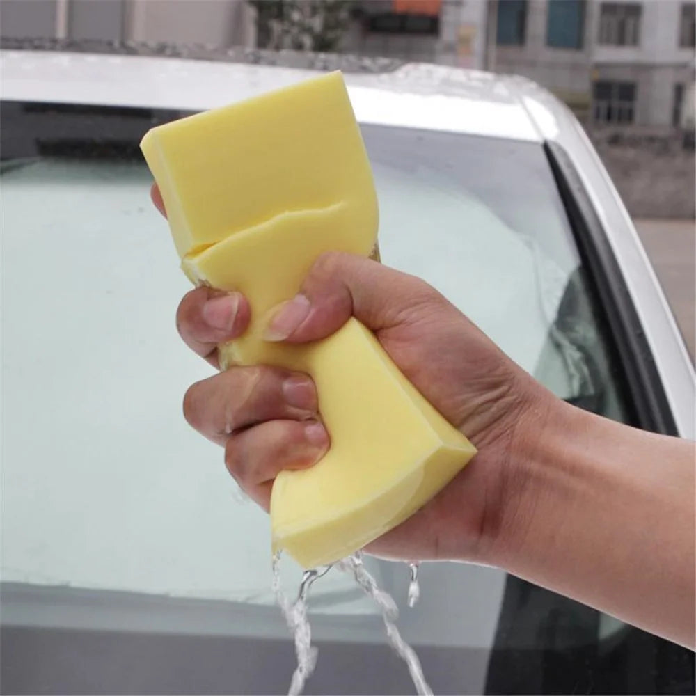 BY-461 Water-Absorbent PVA Cleaning Tool Soft Block Rectangle Cleaner for Car Washing and Cleaning - Blue - 7