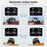 P1 3.5 inch LCD Car HUD Head Up Display Speed Detector Slope Meter Plastic OBD2+GPS Smart Driving Computer - 7