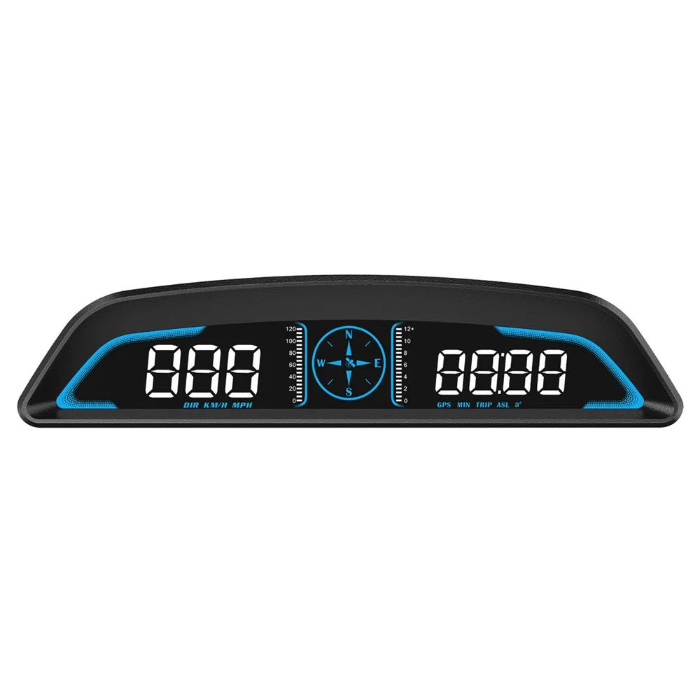 G3 5.5 inch LCD Car HUD Speed Distance Altitude Display GPS+Beidou Car Head Up Display - 1