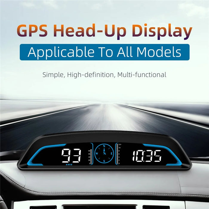 G3 5.5 inch LCD Car HUD Speed Distance Altitude Display GPS+Beidou Car Head Up Display - 4