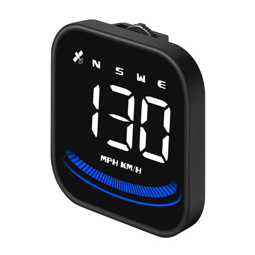G4 Car HUD Digital Speedometer Over-speed Fatigue Driving Alarm GPS Compass Head-up Display - 1