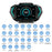 P24 Car Head Up Display OBD + GPS HUD On Board Computer Digital Speedometer with Ambient Light - 2