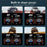 P24 Car Head Up Display OBD + GPS HUD On Board Computer Digital Speedometer with Ambient Light - 6
